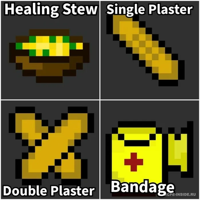 Realistik davolanish — Minecraft mod, rasm 1