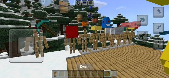 Bulutli shlyapalar — Minecraft mod, rasm 3