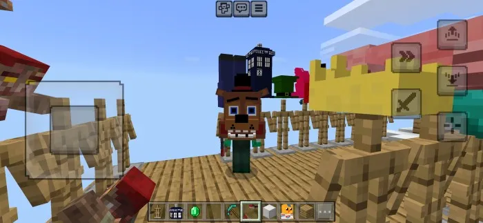 Bulutli shlyapalar — Minecraft mod, rasm 4