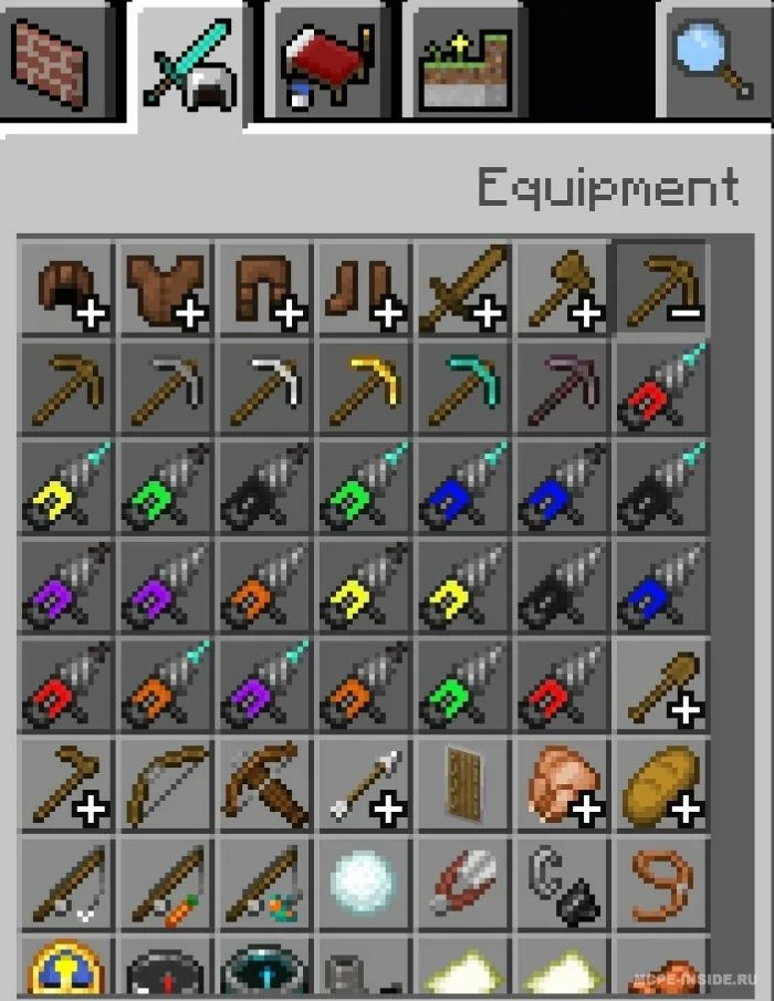 Tosh davridan — Minecraft mod, rasm 1