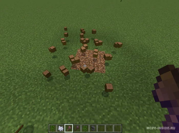 Tez o'tin kesish — Minecraft mod, rasm 1