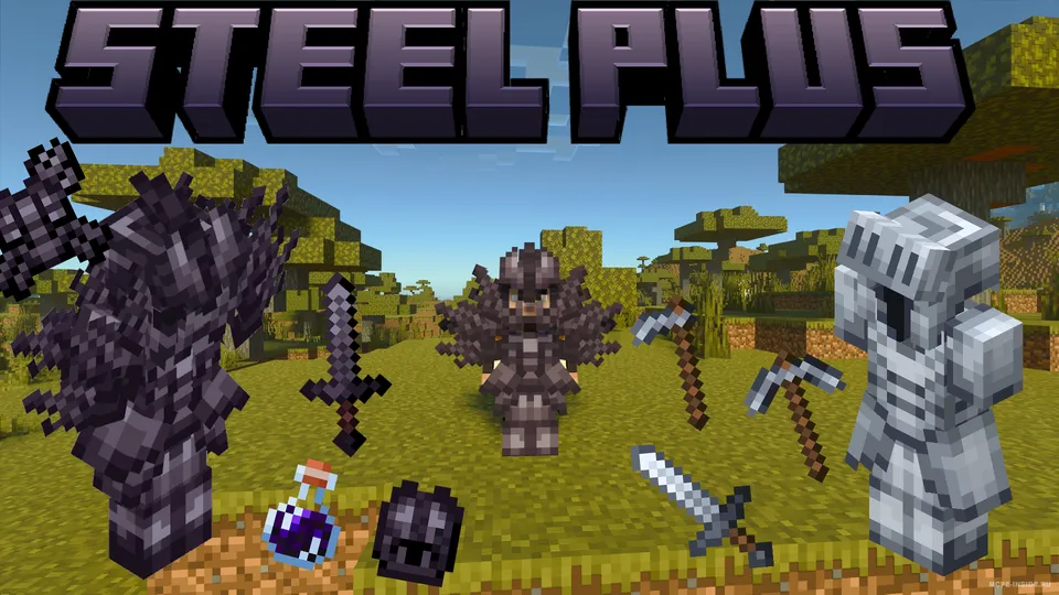 Steel Plus — Minecraft mod, rasm 1