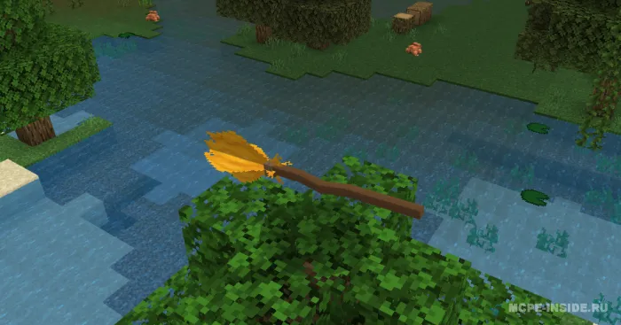 Sehrli supurgi — Minecraft mod, rasm 1