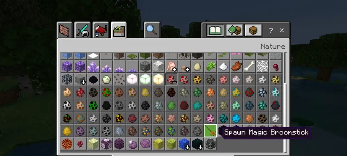 Sehrli supurgi — Minecraft mod, rasm 2