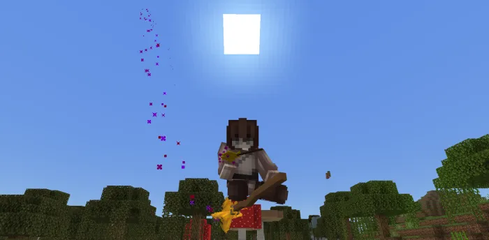 Sehrli supurgi — Minecraft mod, rasm 3