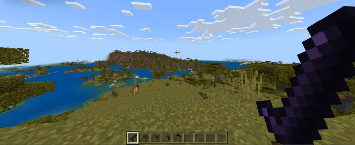 Obsidian qurollar — Minecraft mod, rasm 2