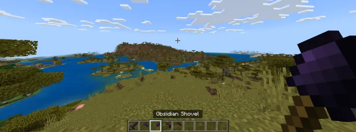 Obsidian qurollar — Minecraft mod, rasm 3