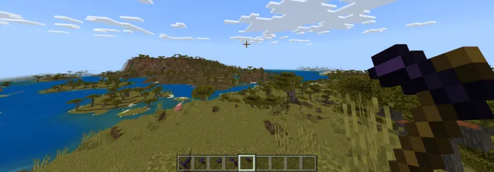 Obsidian qurollar — Minecraft mod, rasm 4