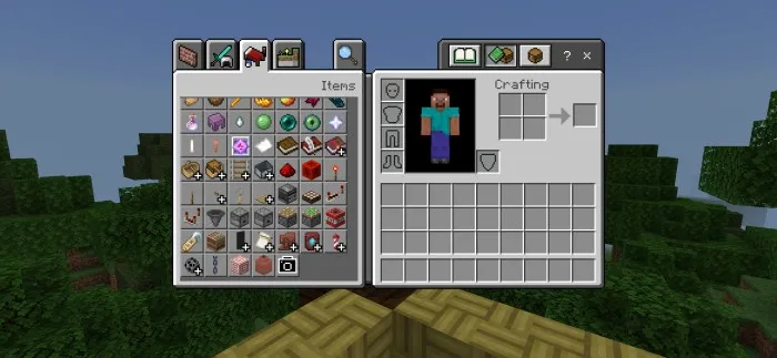 F5 ko'rinishi — Minecraft mod, rasm 1