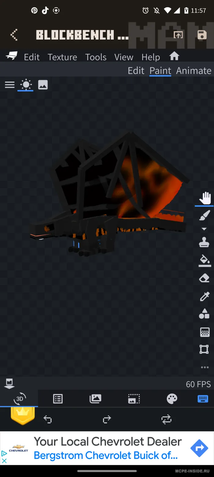 Ajdaho — Minecraft mod, rasm 1