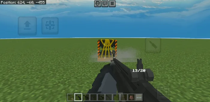 Zamonaviy qurollar — Minecraft mod, rasm 3