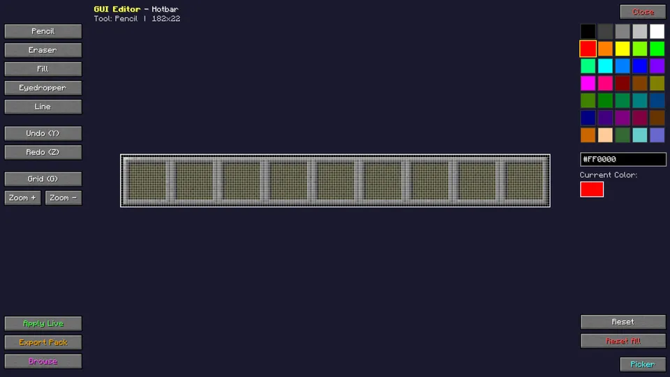 Live Texture Editor — Minecraft mod, rasm 4