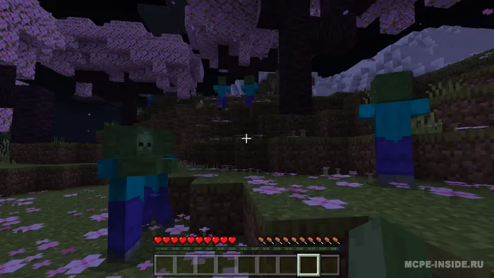 Zombi sifatida o'ynash — Minecraft mod, rasm 1