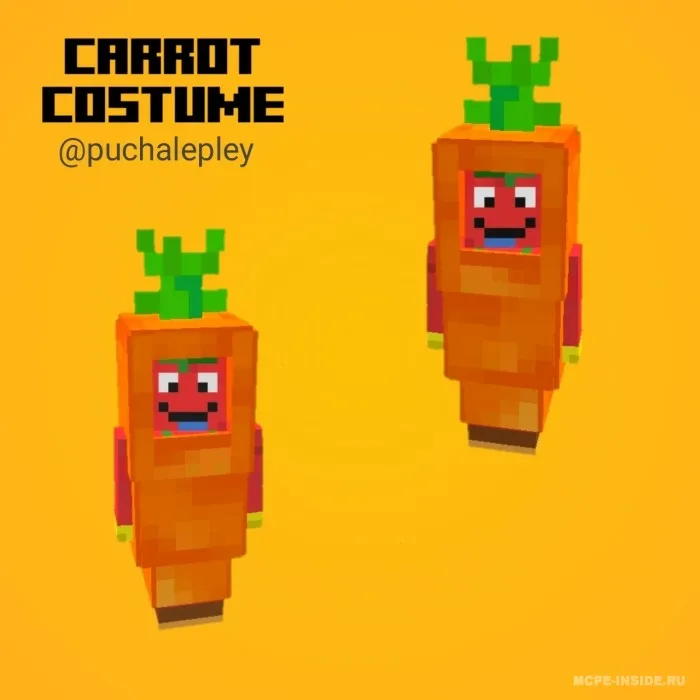 Sabzi kostyumi — Minecraft mod, rasm 2