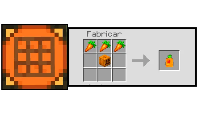 Sabzi kostyumi — Minecraft mod, rasm 3