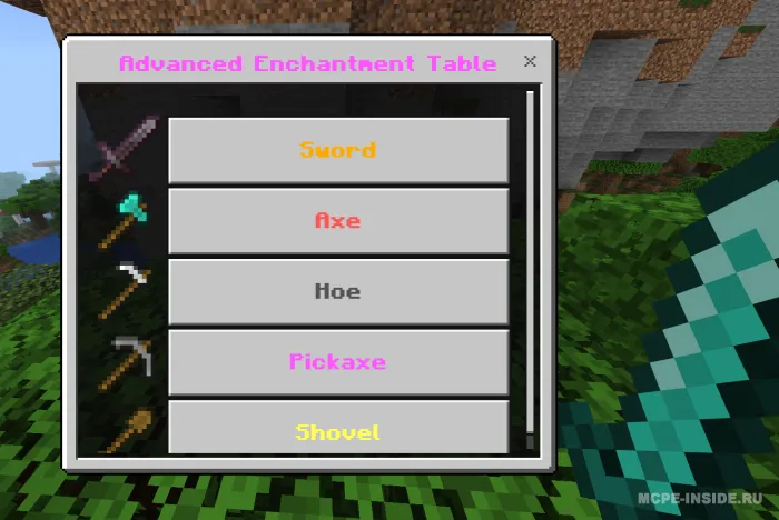 Yangi sehrlar — Minecraft mod, rasm 2