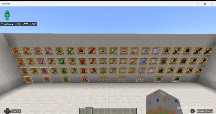 Ko'proq vanilli qurollar — Minecraft mod, rasm 2