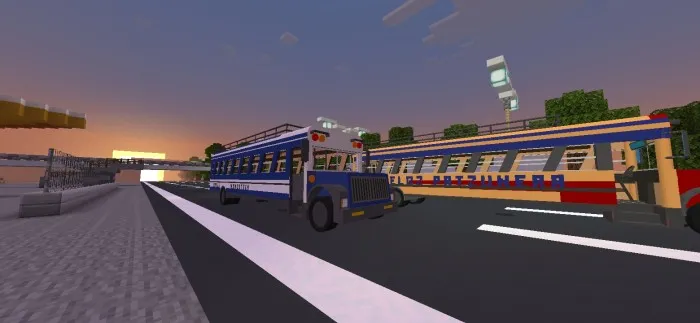 Gvatemala avtobuslari — Minecraft mod, rasm 2