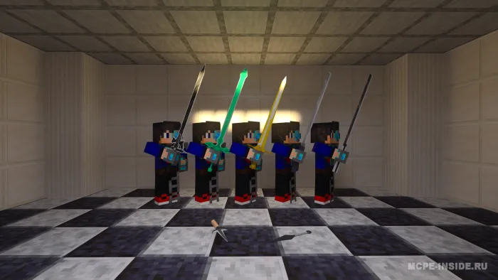 Afsonaviy qilichlar — Minecraft mod, rasm 1