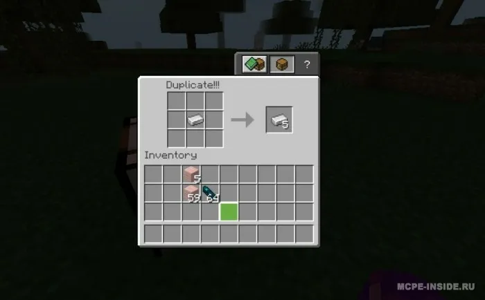 Buyumlar duplikatori — Minecraft mod, rasm 2