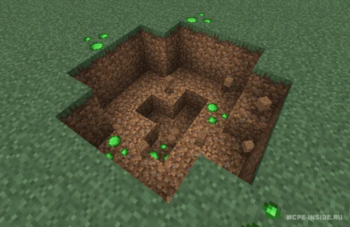 Creeper sporalari — Minecraft mod, rasm 1