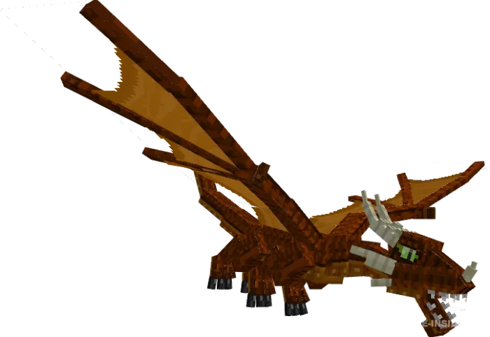Ilon qalqoni ajdaholari — Minecraft mod, rasm 3