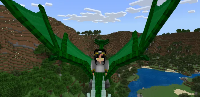 Ilon qalqoni ajdaholari — Minecraft mod, rasm 4
