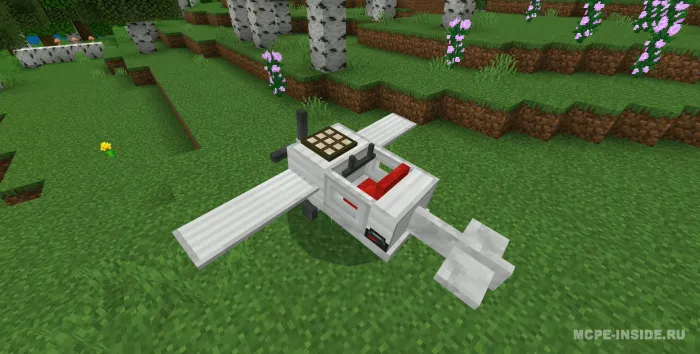 Samolyot — Minecraft mod, rasm 2