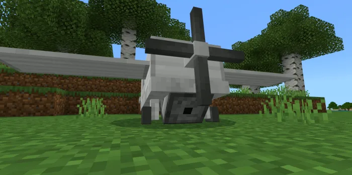 Samolyot — Minecraft mod, rasm 3
