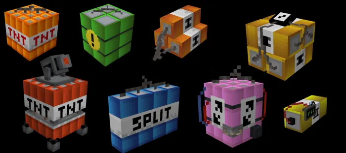 Dinamit ustasi — Minecraft mod, rasm 3