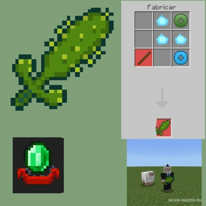 Runli qurollar — Minecraft mod, rasm 2