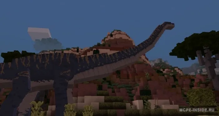 Dinozavrlar — Minecraft mod, rasm 1
