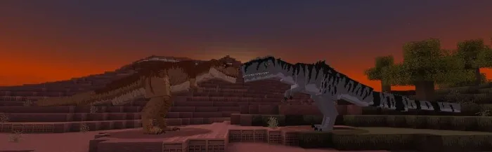 Dinozavrlar — Minecraft mod, rasm 2