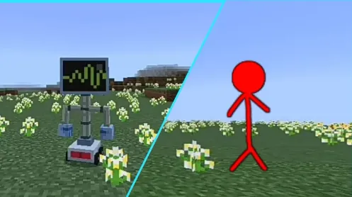 Stickman'ga aylanish — Minecraft mod, rasm 2