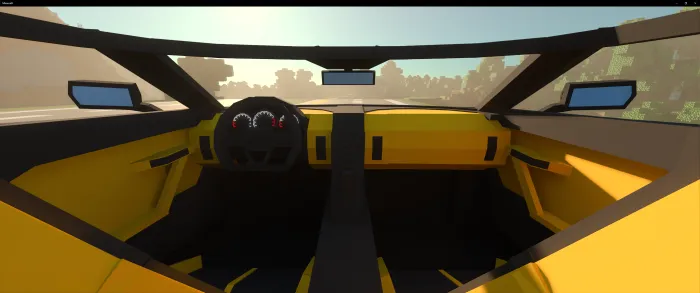 Bugatti Mistral — Minecraft mod, rasm 2
