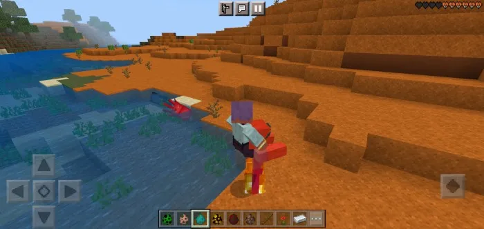 Moblar ustida yurish — Minecraft mod, rasm 3