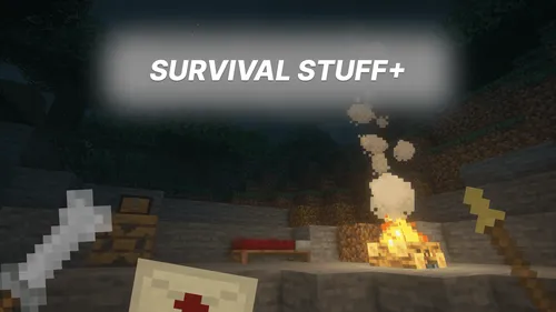 Survival stuff+ — Minecraft mod, rasm 1