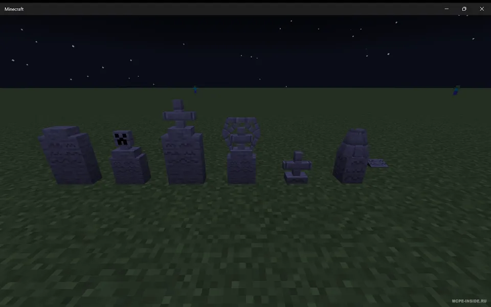 Dahshatli qabriston katakombalari — Minecraft mod, rasm 2
