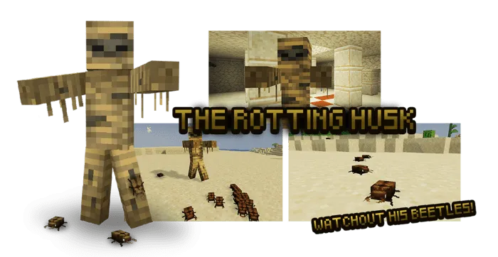 Chiriq mavjudotlar — Minecraft mod, rasm 2