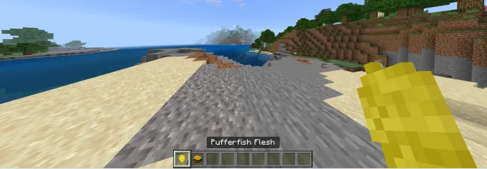 Pufak baliq shoʻrvasi — Minecraft mod, rasm 2