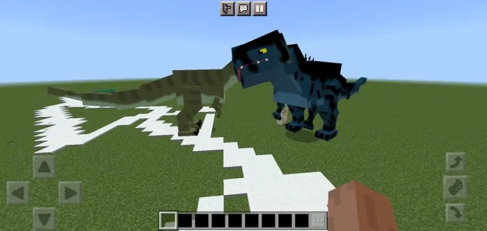 Dinozavrlar dunyosi — Minecraft mod, rasm 1