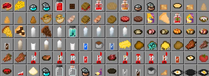 Qo'shimcha ovqat — Minecraft mod, rasm 1