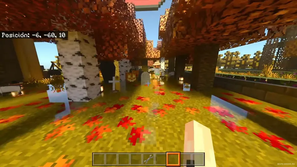 Qo'rqinchli bezaklar — Minecraft mod, rasm 1