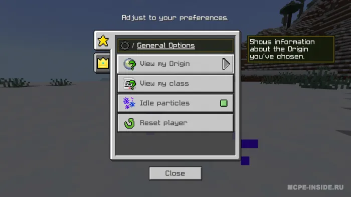 Kelib chiqishi — Minecraft mod, rasm 2