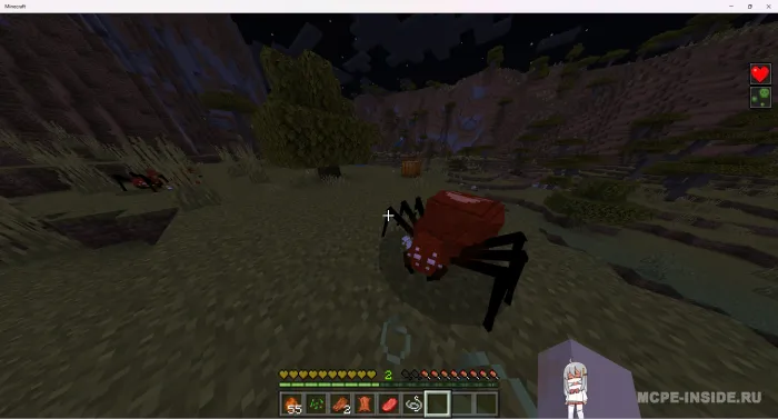 Qovoq o'rgimchak — Minecraft mod, rasm 3
