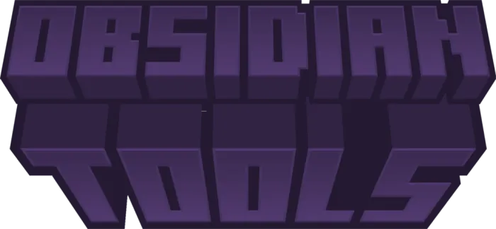 Obsidian qurollari — Minecraft mod, rasm 1
