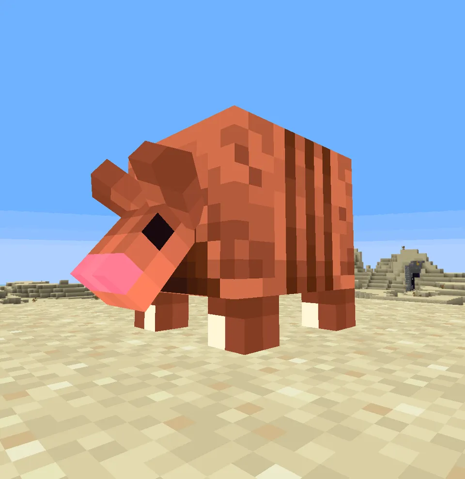 Bronenosec, krab va pingvin — Minecraft mod, rasm 1