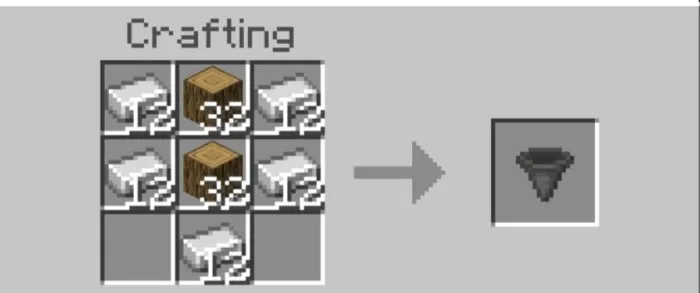 Qisqa kraftlar — Minecraft mod, rasm 1