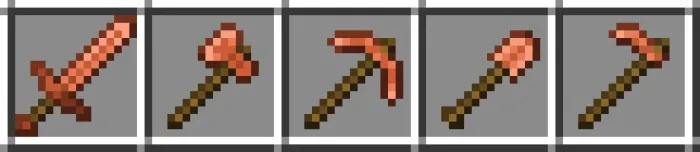 Mis asboblar — Minecraft mod, rasm 1
