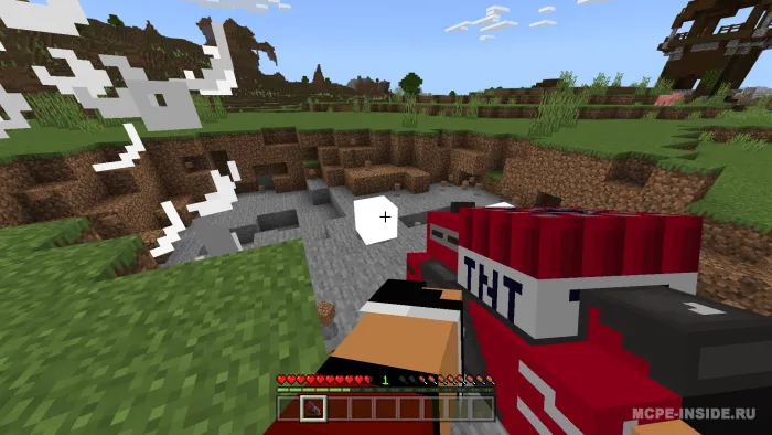 Dinamit qurollari — Minecraft mod, rasm 2
